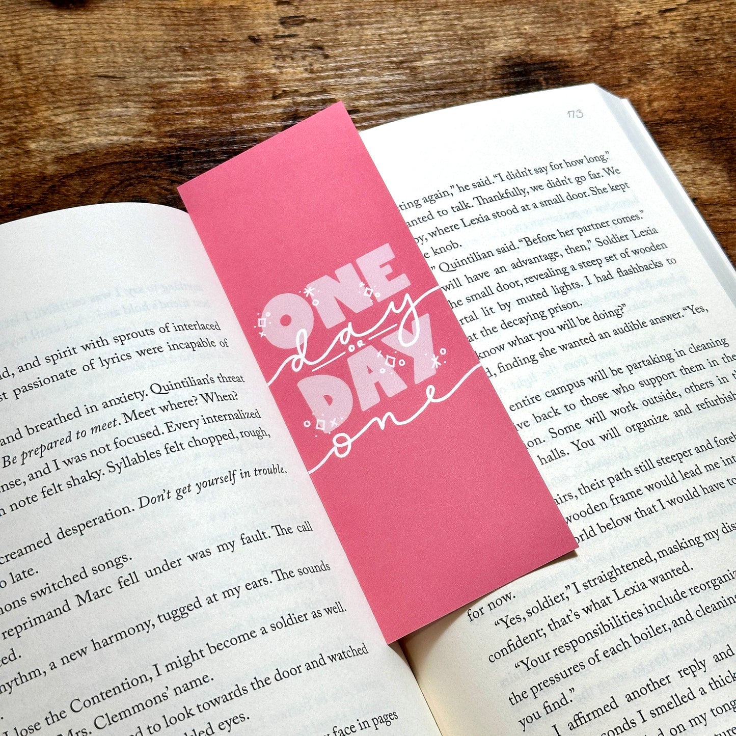 One Day or Day One Standard Bookmark