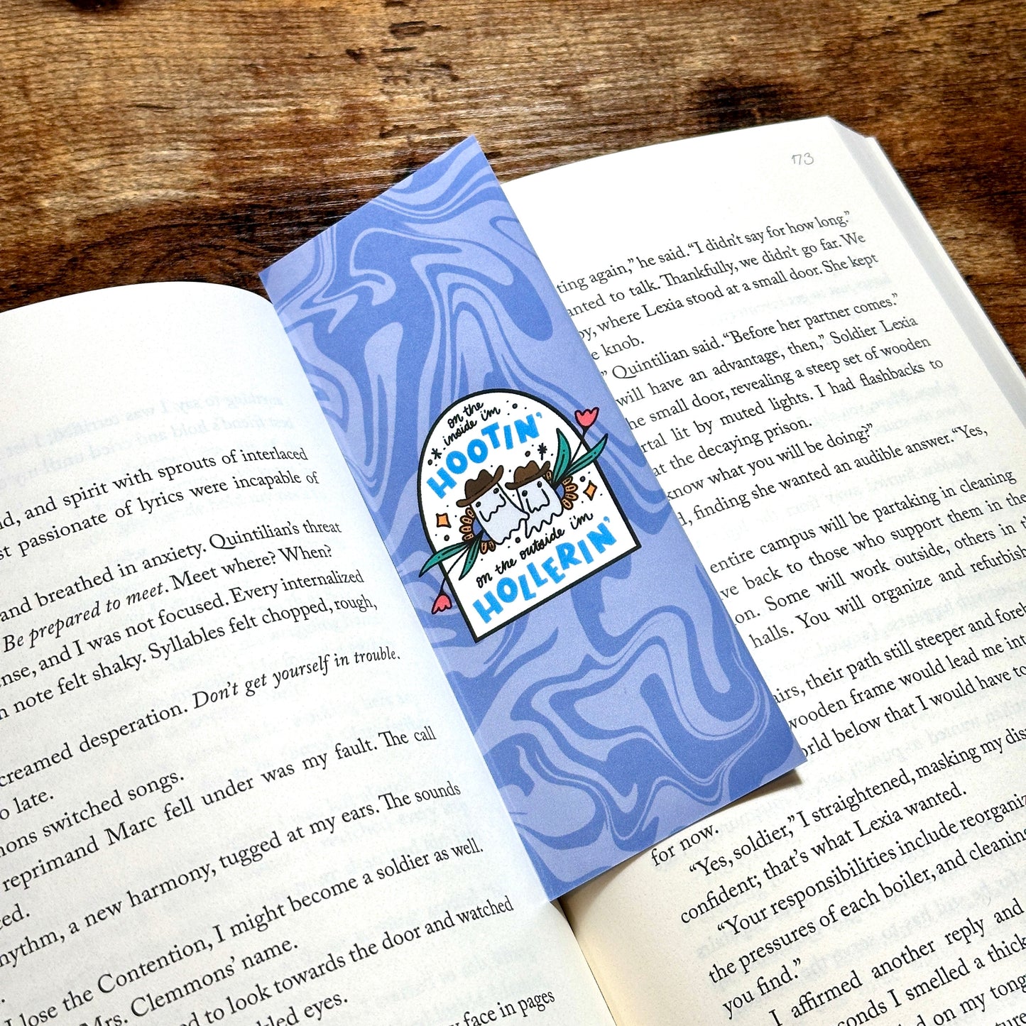 Hootin' & Hollerin' Standard Bookmark