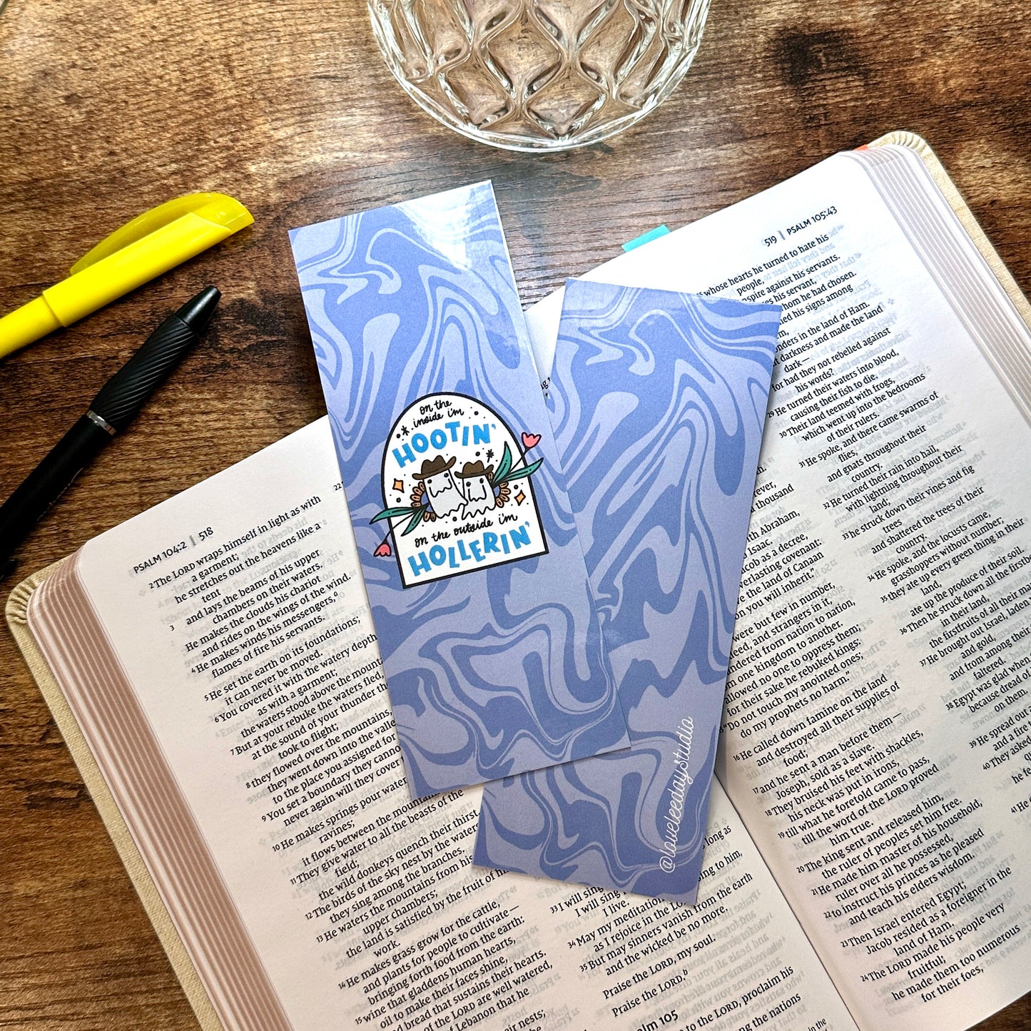 Hootin' & Hollerin' Standard Bookmark