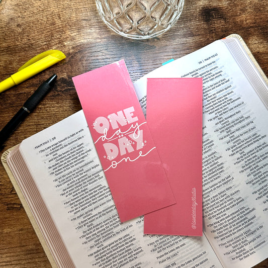 One Day or Day One Standard Bookmark