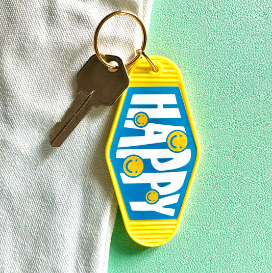 Happy Keychain